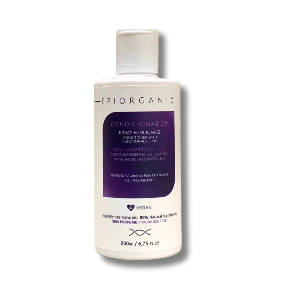 Condicionador Epiorganic Açaí + Açafrão e Lavanda | 200ml